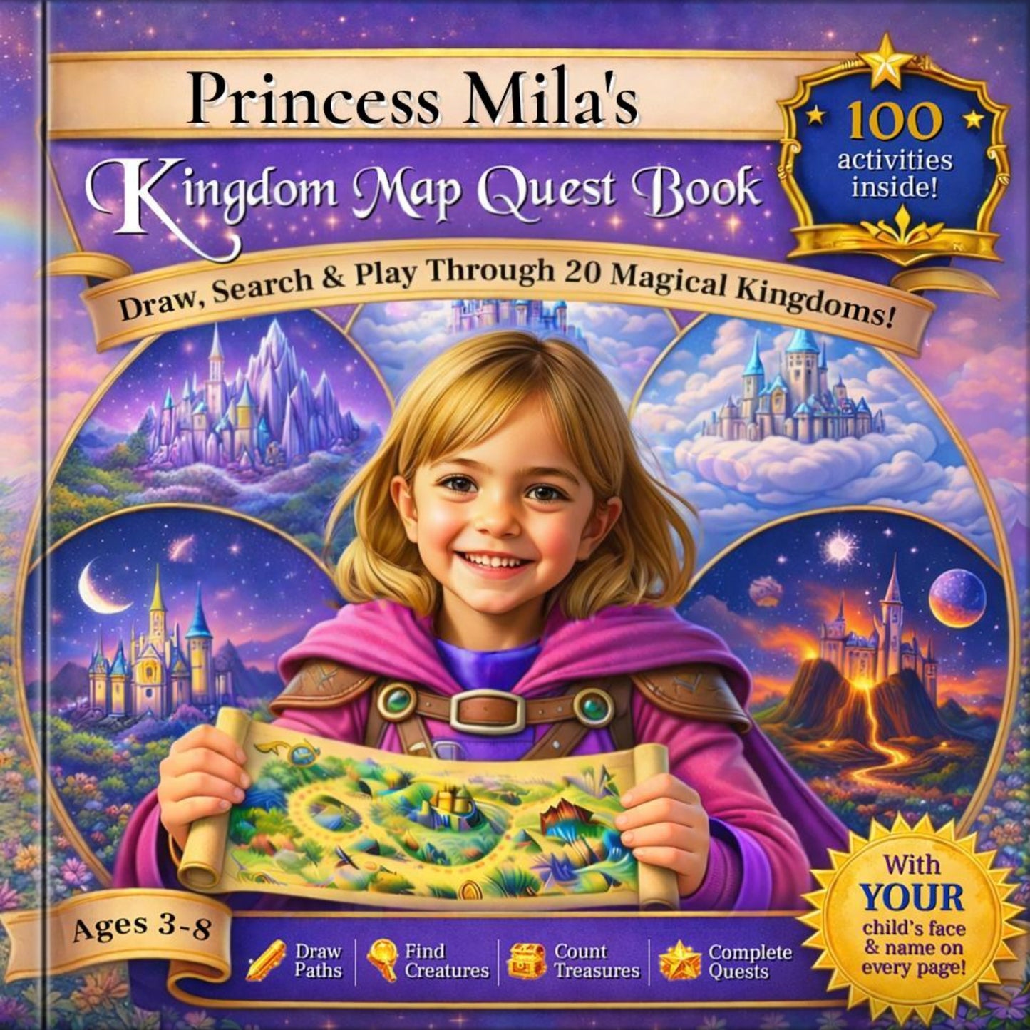 Princess Kingdom Map Quest Book