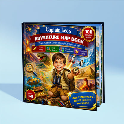 Captain Adventure Map Book