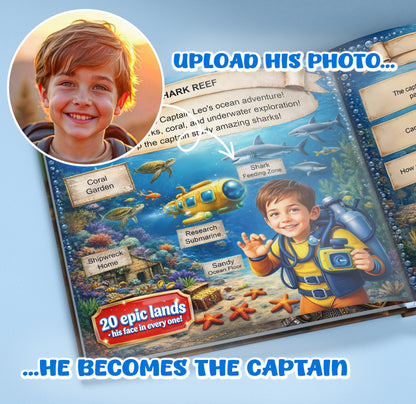 Captain Adventure Map Book