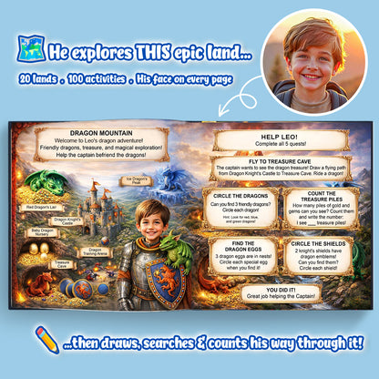 Captain Adventure Map Book