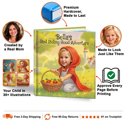 Red Riding Hood Adventure personalized storybook