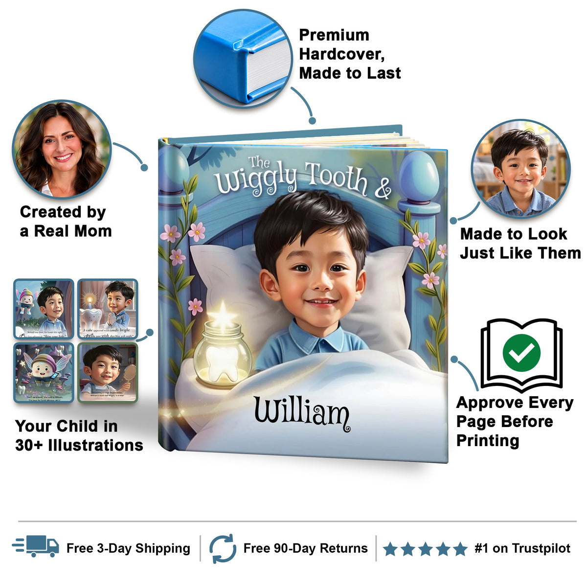 The Wiggly Tooth personalized storybook