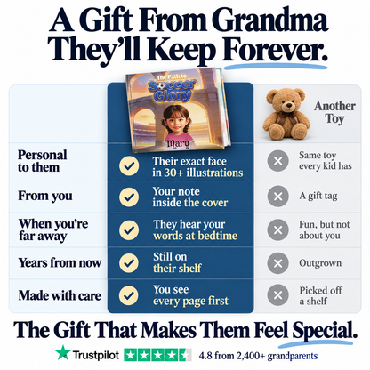 The Path to Soccer Glory vs. a teddy bear — a gift from Grandma they'll keep forever