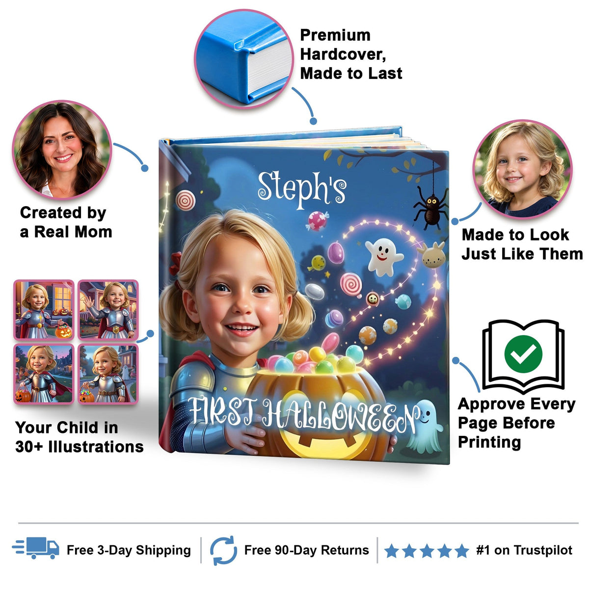 My First Halloween personalized storybook