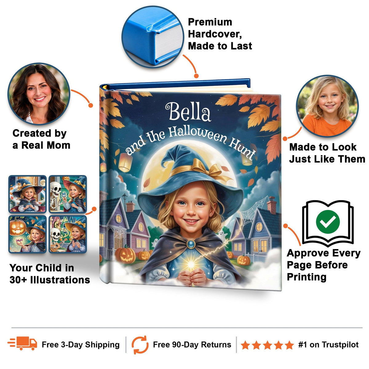 The Halloween Hunt personalized storybook